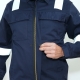 Flame-Retardant & Anti-Static Coverall with Reflective Strips 260g/m² - FOR WEAR